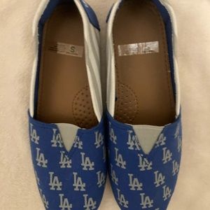 Slip on Dodger canvas shoes